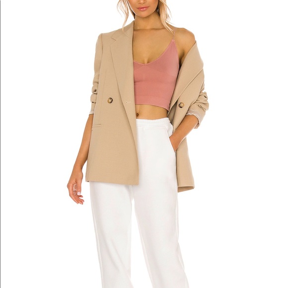 NWOT Free People Ribbed V-Neck Bralette XS/S - Picture 4 of 7